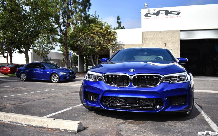  BMW M5 Marina Bay Blue by EAS (F90) 2018 года  (фото 4 из 34)